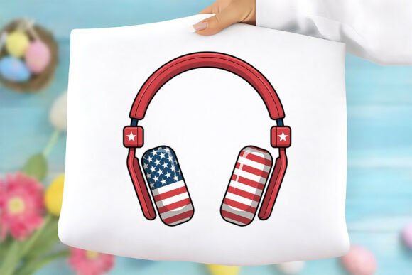 4th of July Headphones PNG: Graphics & Freebies Review