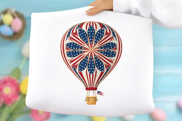 American Flag Balloon Clipart PNG: Free Graphics Review