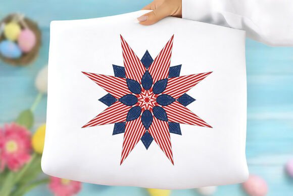 American Flag Rosette PNG: Graphics & Freebies