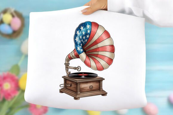 Gramophone Png, 4th of July Graphics Freebies Review
