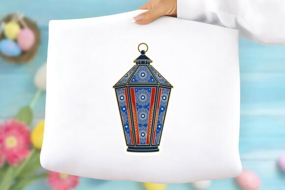 Patriotic Decorative Lantern USA PNG Review