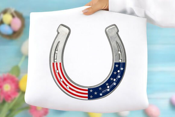 Patriotic Horseshoe PNG: Graphics & Freebies Review