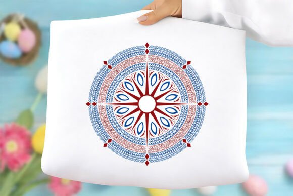 Patriotic Mandala Circle PNG: Graphics & Freebies Review
