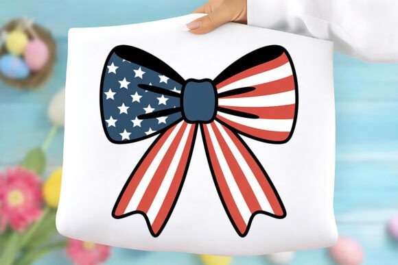 Patriotic USA Bow PNG: Graphics & Freebies Review