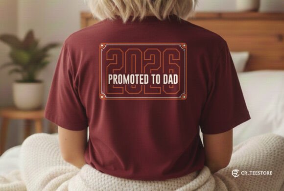 Promoted to Dad Funny Gift Graphics Freebies Review