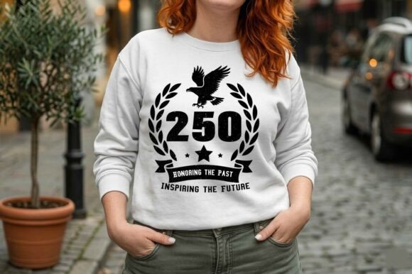 Vintage USA 250th SVG Graphics Freebies Review